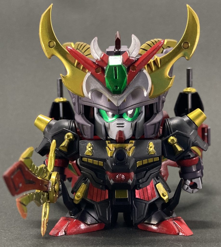 正面 塗装は全てエアブラシで行いました🎨