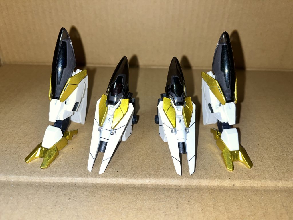 手足の部分についてはプラネットシリーズ2のアーマーを使用しているものの、元のリゼマシンと同じ構成になっています。