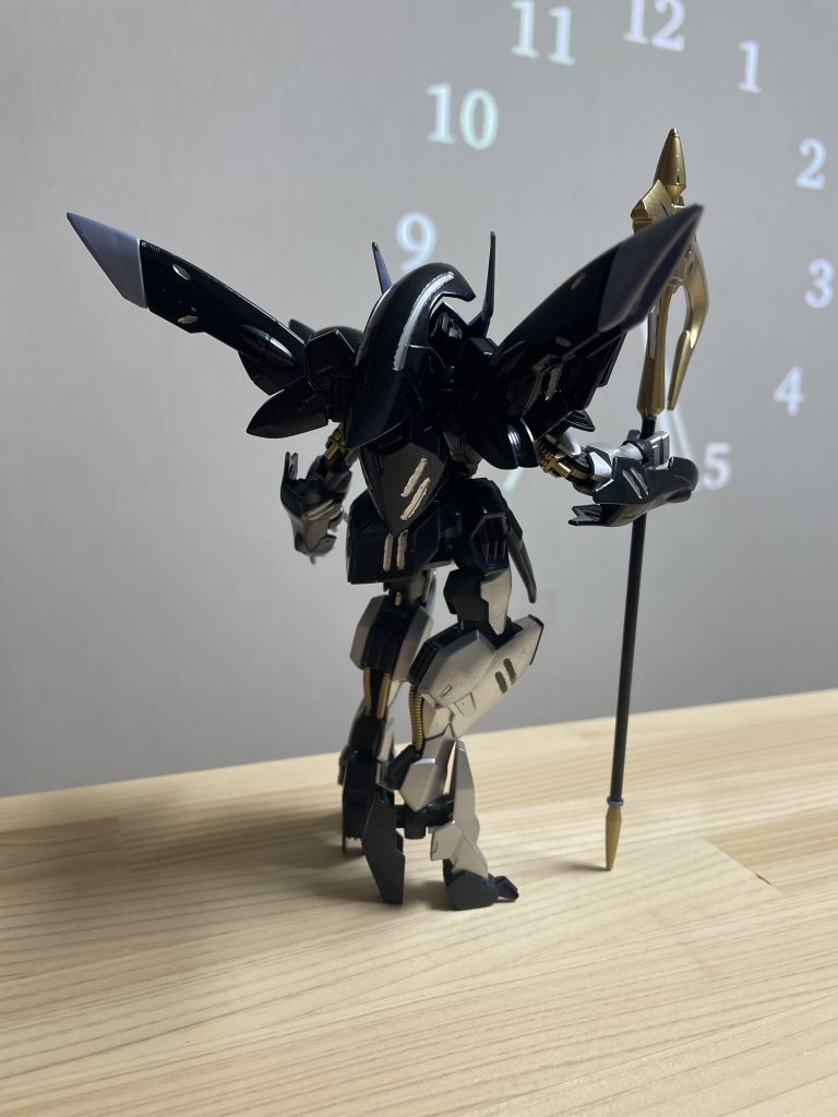 後ろの塗り分けが特に酷い