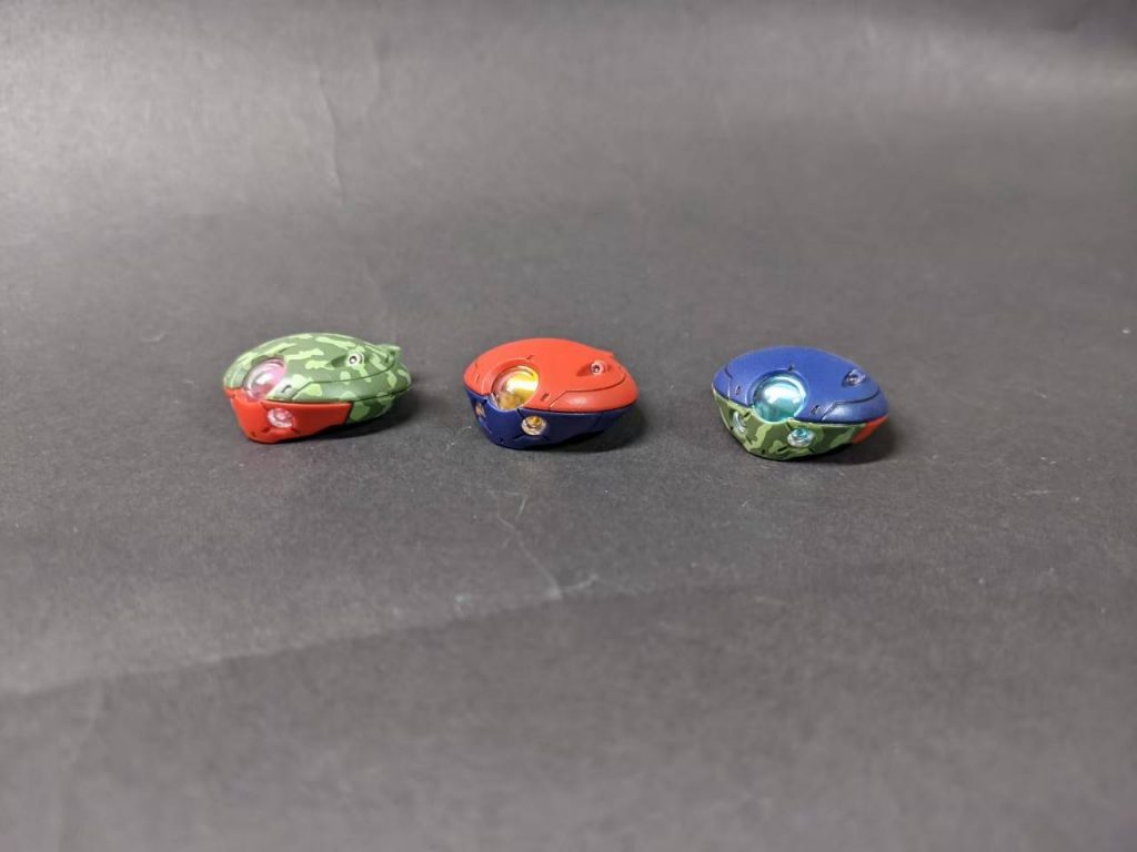 頭部もマスクとかをかえて色んなパターンに。良いキットです。