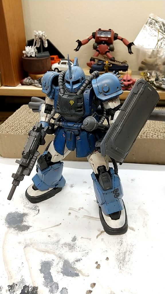 オリジナルカラーは楽しいです！チッピングも新しい方法試してみました。