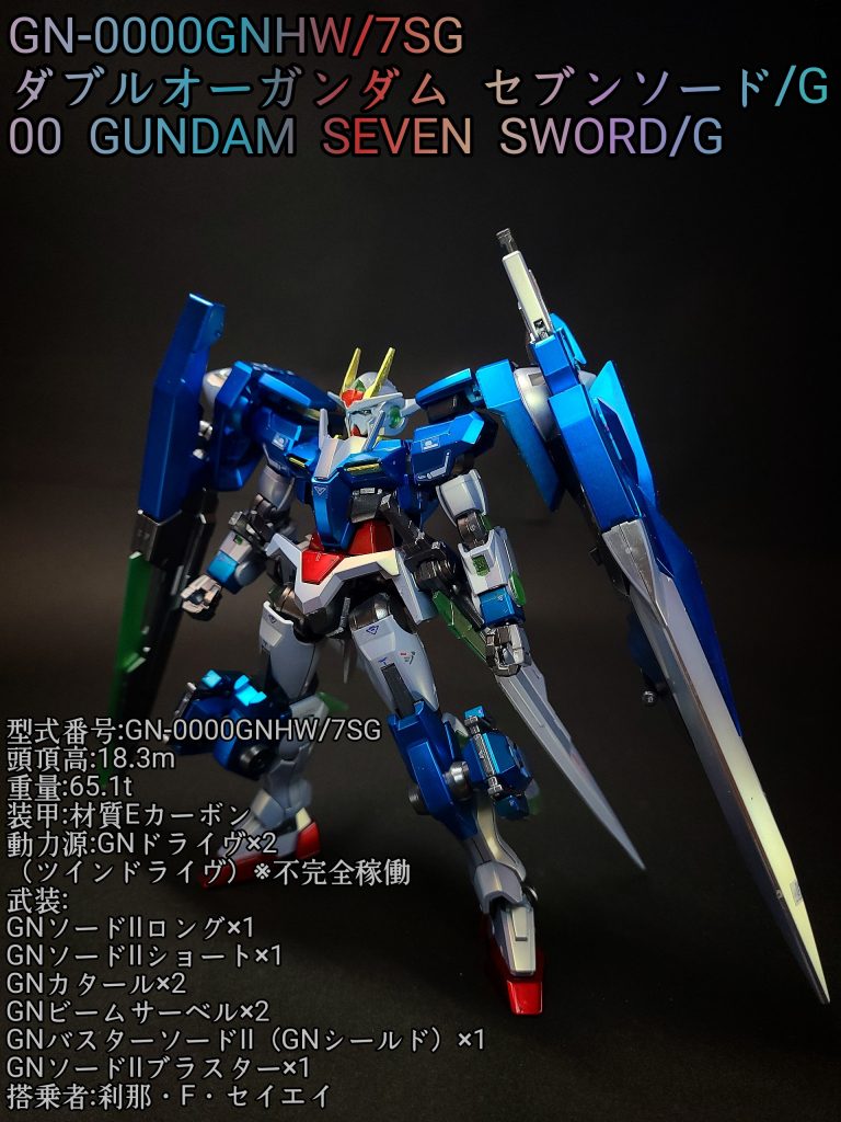 HG 00ガンダム　セブンソード