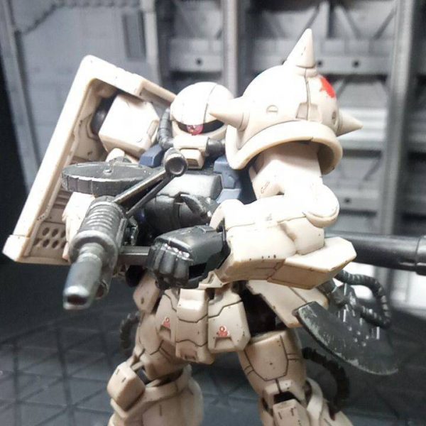 Gフレーム、F2ザク連邦カラー