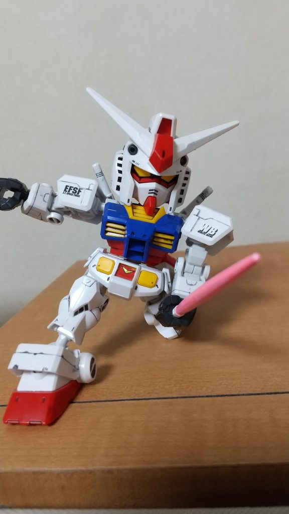 ガンダム大地に立つのあのシーン。