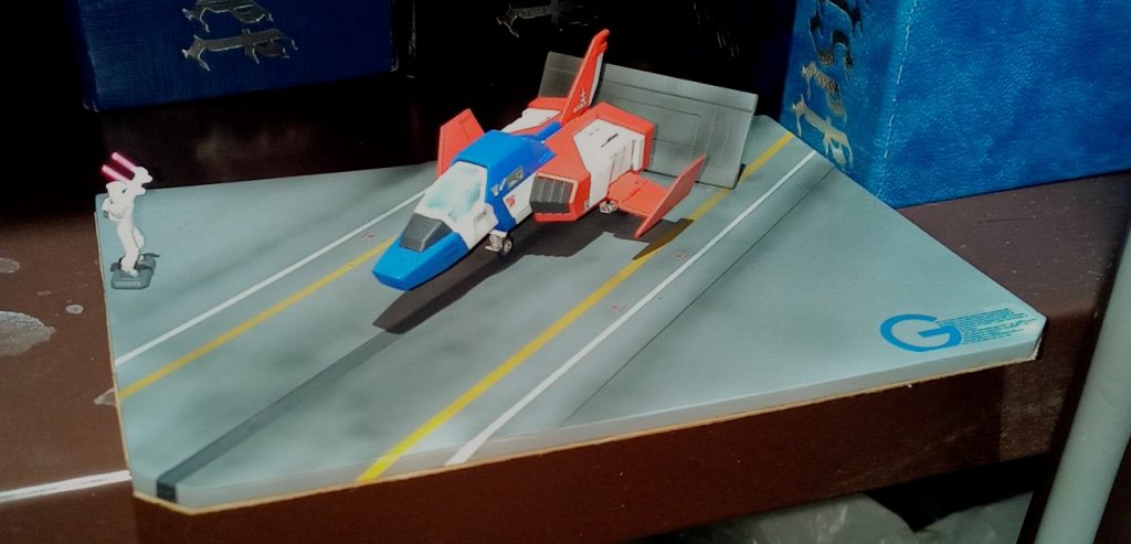 ジェットブラストディフレクターの汚れた感じを出しました