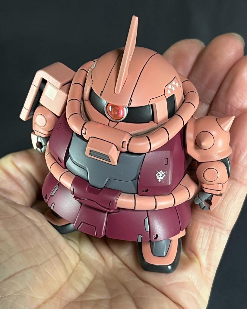 ガシャポン シャア専用ザク–6枚目/制作者：You-keito (ゆう中尉)