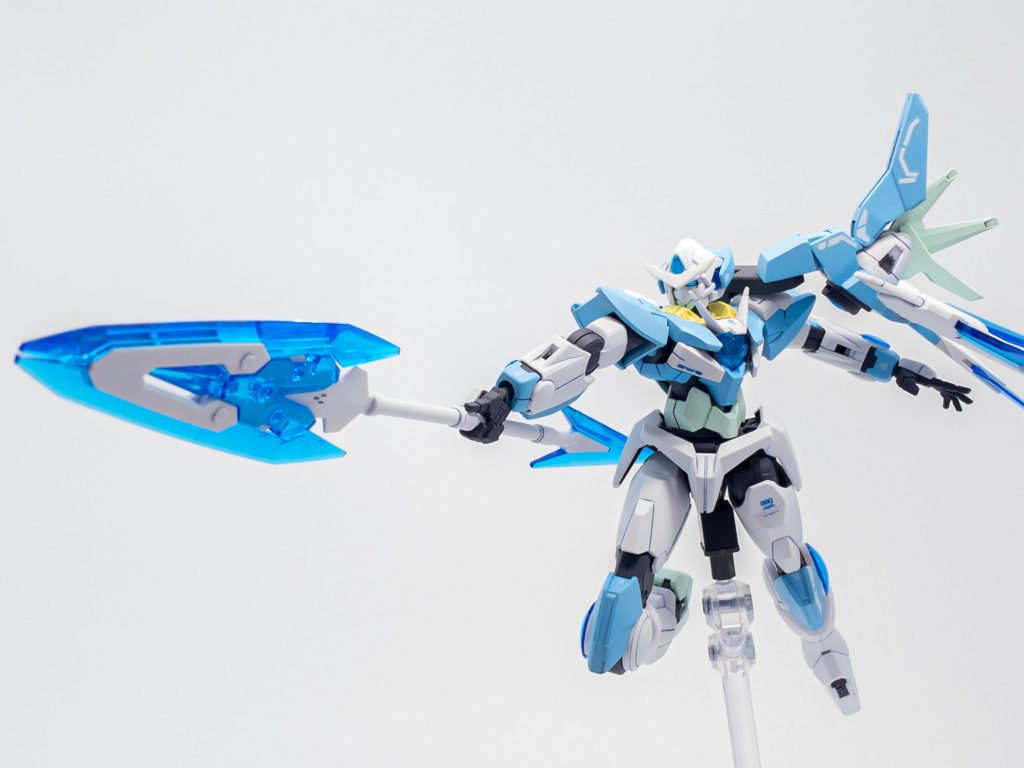 GNジャベリン本機の主兵装である槍型の武器。