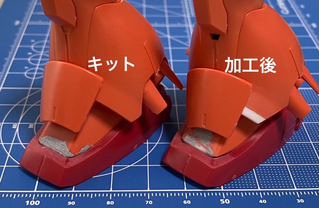 ここも設定画のバランスに寄せています。