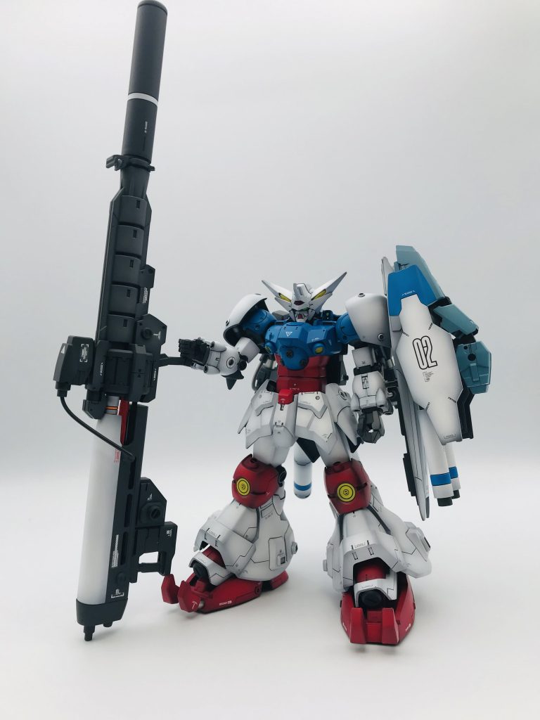 ジンクスの時に製作したハイメガキャノン。こっちのほうが似合います。