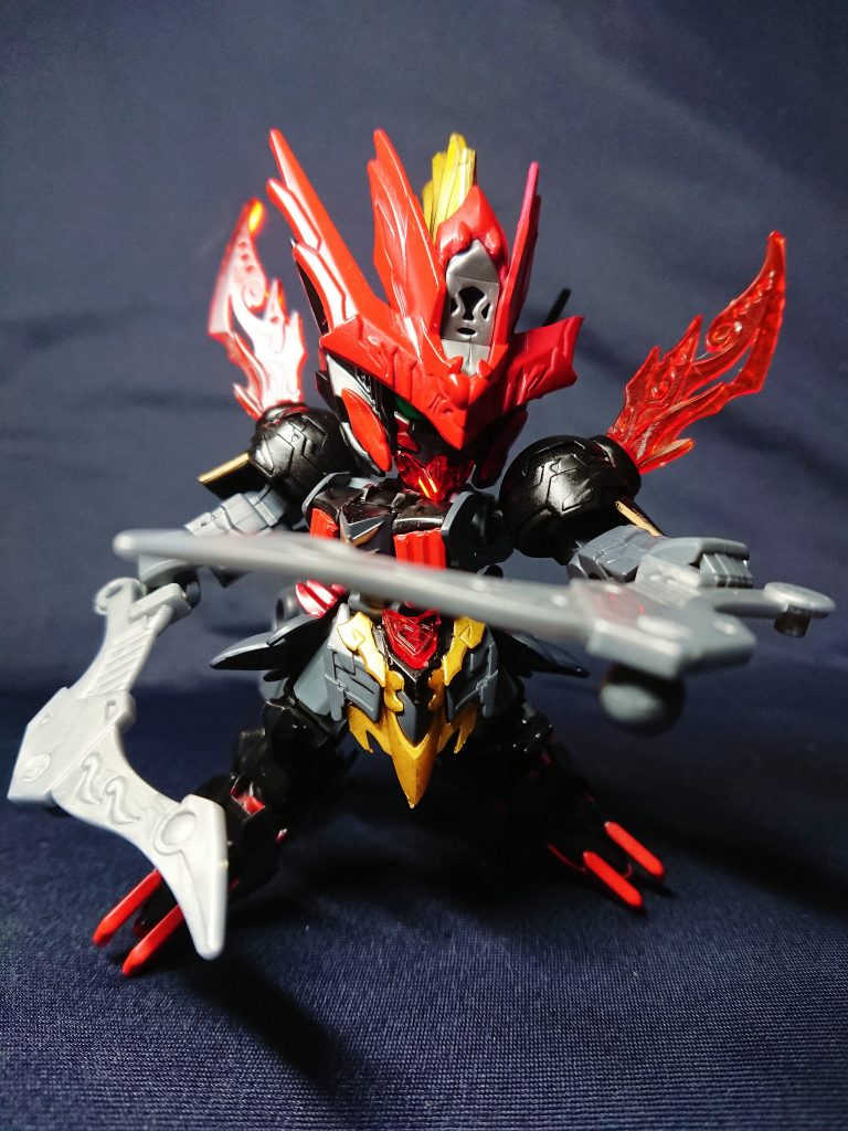 ヒーローズ制作はアレンジはあれど初の完全オリジナルで制作しました。窮奇が四凶の一人のため、同じ存在の饕餮をバルバタウロスに設定し形にしてみました。