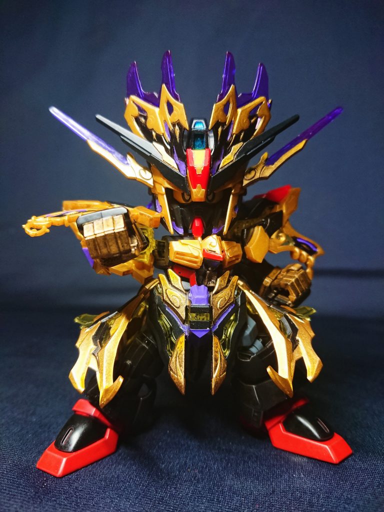 武器無しだとパンチぐらいしか攻撃手段がありませんwデザインはすこぶる高バランス。塗装も実際にやってみると難易度はそれほど難しくありませんでした。←ヒーローズのマスキングしすぎで麻痺…