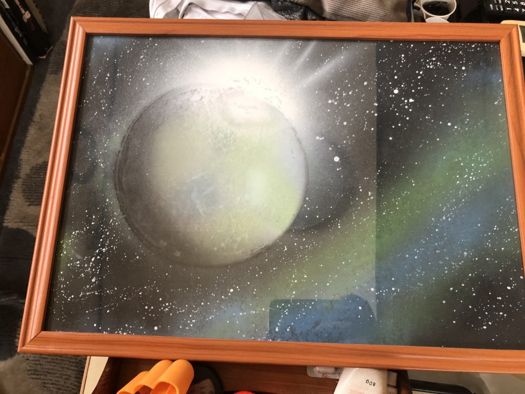 絵だけ単体だとこんな感じです。サイコフレーム意識で緑入れましたが結構ぽくなったので満足です。