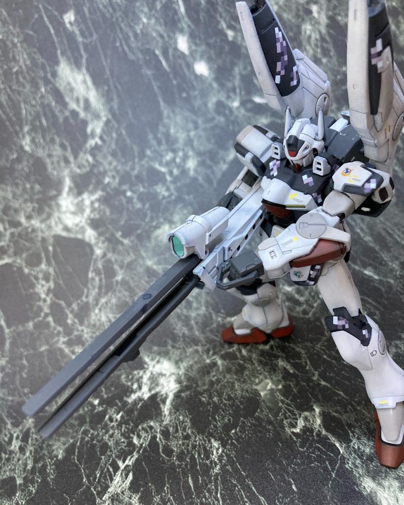 オーバーハングキャノンと物干し竿装備。