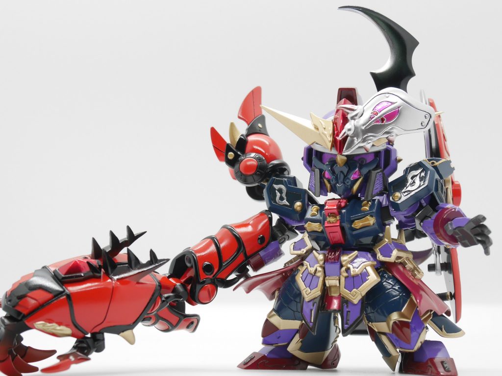 毘楼博叉:魔神竜(ヴィルパークシャマジンナーガ)モチーフ:ガンダムゼルトザーム毘楼博叉が黒魔神の力に支配された姿。