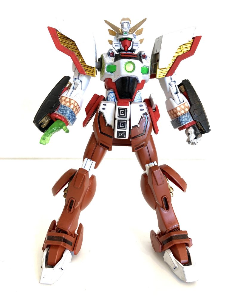 ハイパーモード版の頭部は、一応普通に作りました。