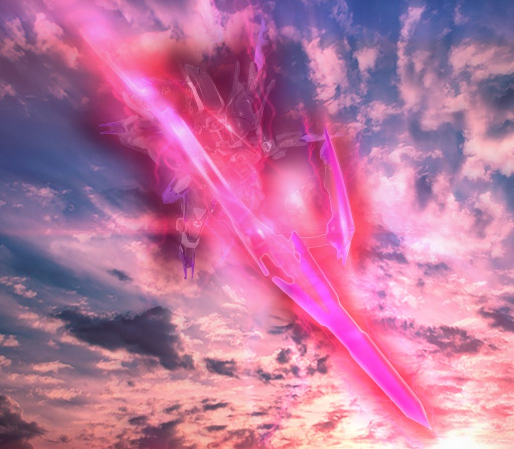 [必殺技:ドラゴニック・ダイブ]本機に発現した必殺技。トランザムの出力を機体のみならず、黒竜槍全体にまで行き渡らせ、最大出力のまま高高度から突撃するというもので、純粋に威力に特化した技である。その威力は、発現時、イベントエネミーとして出現していたPGサイズモデルを一撃で貫き、撃破した実績があるほど。