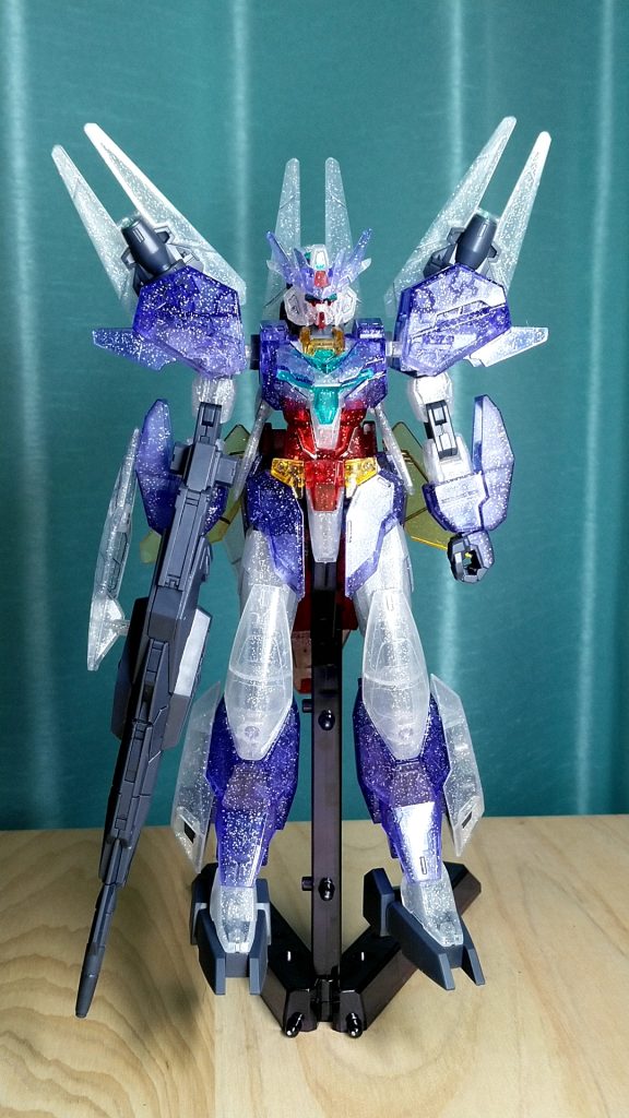 ドッキング後の直立立ちです。