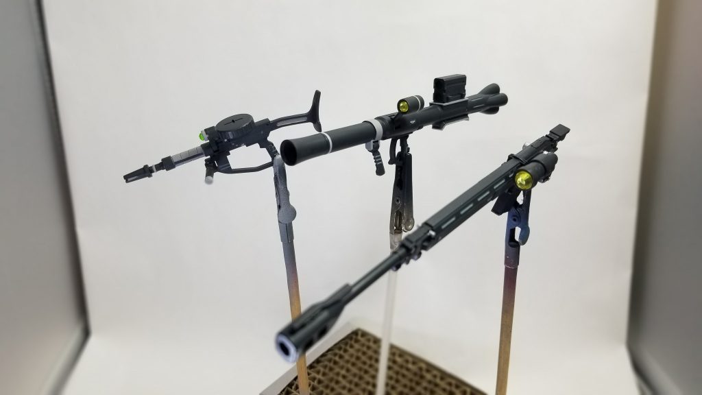 各武器で武装😁