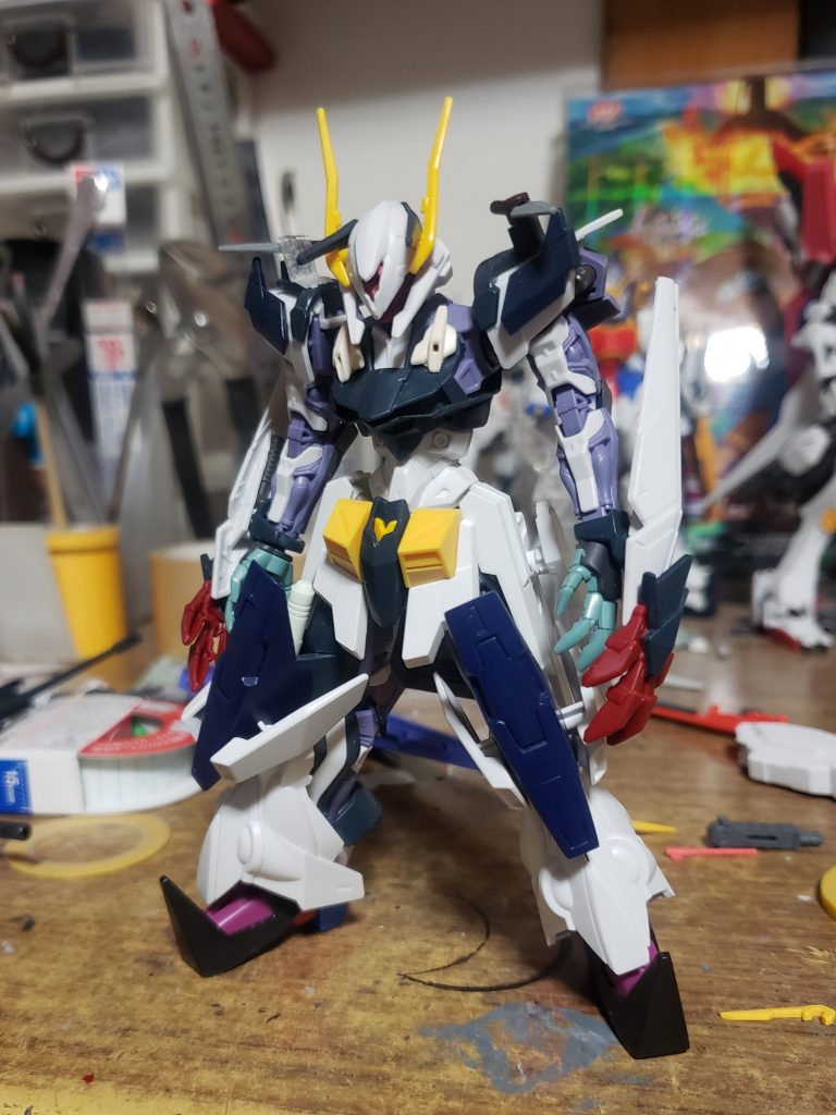 あくまでもダブルリベイクの改造機として仕上げたかったので小改造程度にミキシングして塗装で個性を出す方向で進めました。