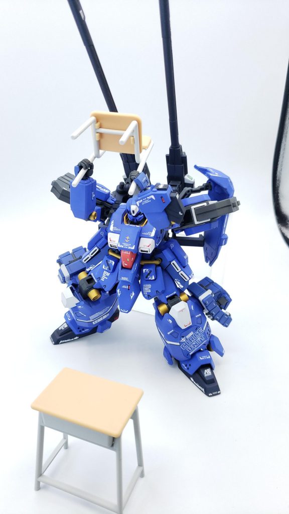 ケネス大佐専用武器必殺ハイパーメガチェアーで敵を粉砕‼️これを食らったらどんな敵もひとたまりもない…🤭🎵ネタデス