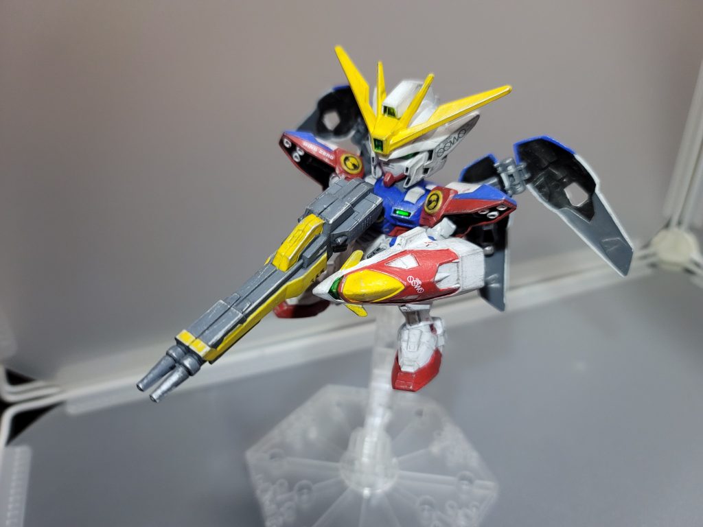 俺は死なない！！SDEXシリーズは手抜きが多い印象だがSDCSには及ばないけど意外と可動域が広くWラストシューティングまでできます