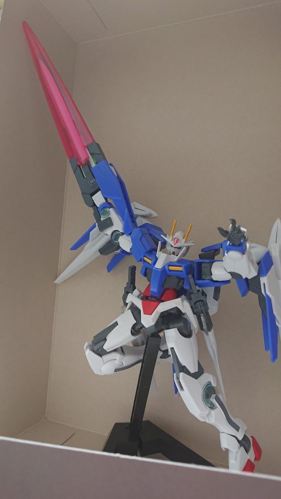 ダブルオーライザー素組み–5枚目/制作者：@tanatanaretort