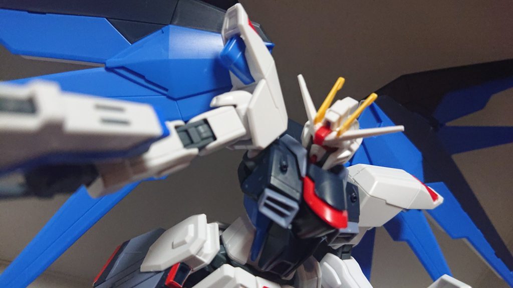 フリーダムガンダム素組み–3枚目/制作者：@tanatanaretort