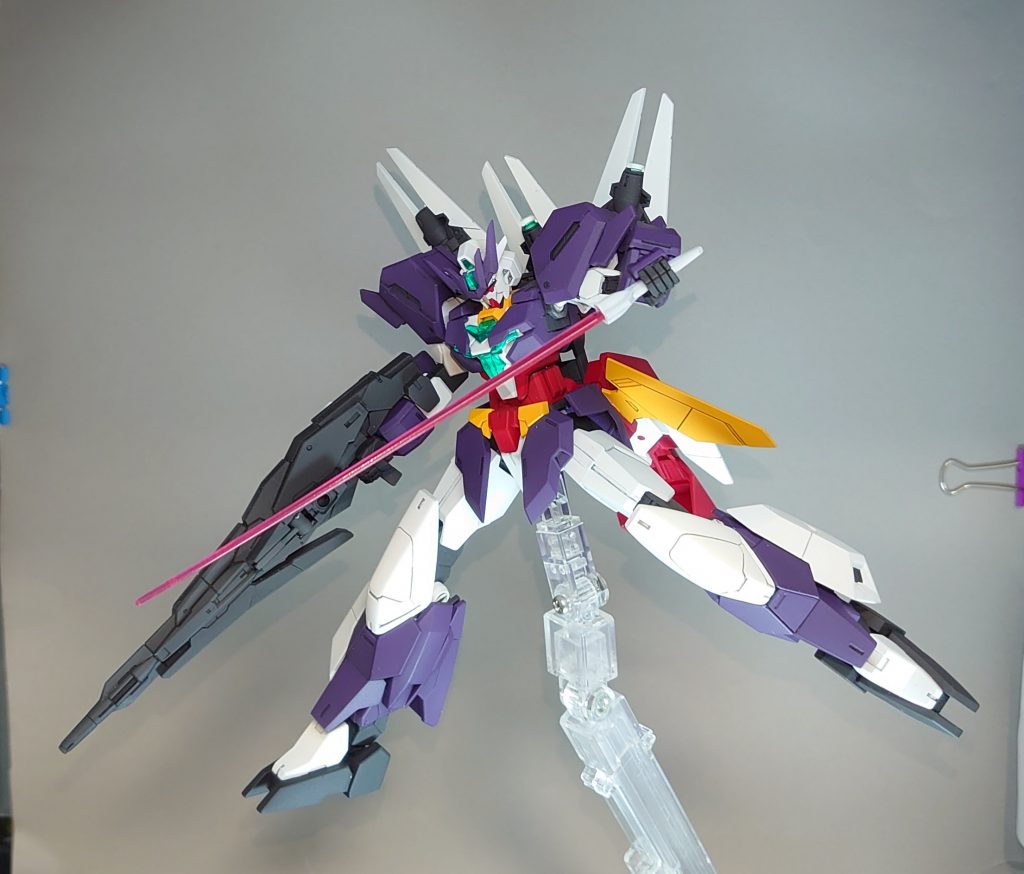 肉埋めや腹部の幅増し、各部シャープ化など個人的に気になる部分だけ改修。