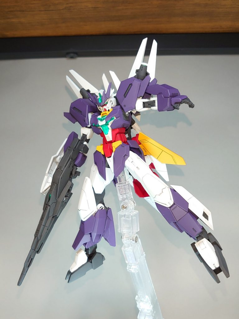 基本的にはカラーガイド通りですがグレー系だけガイアカラーのものに。