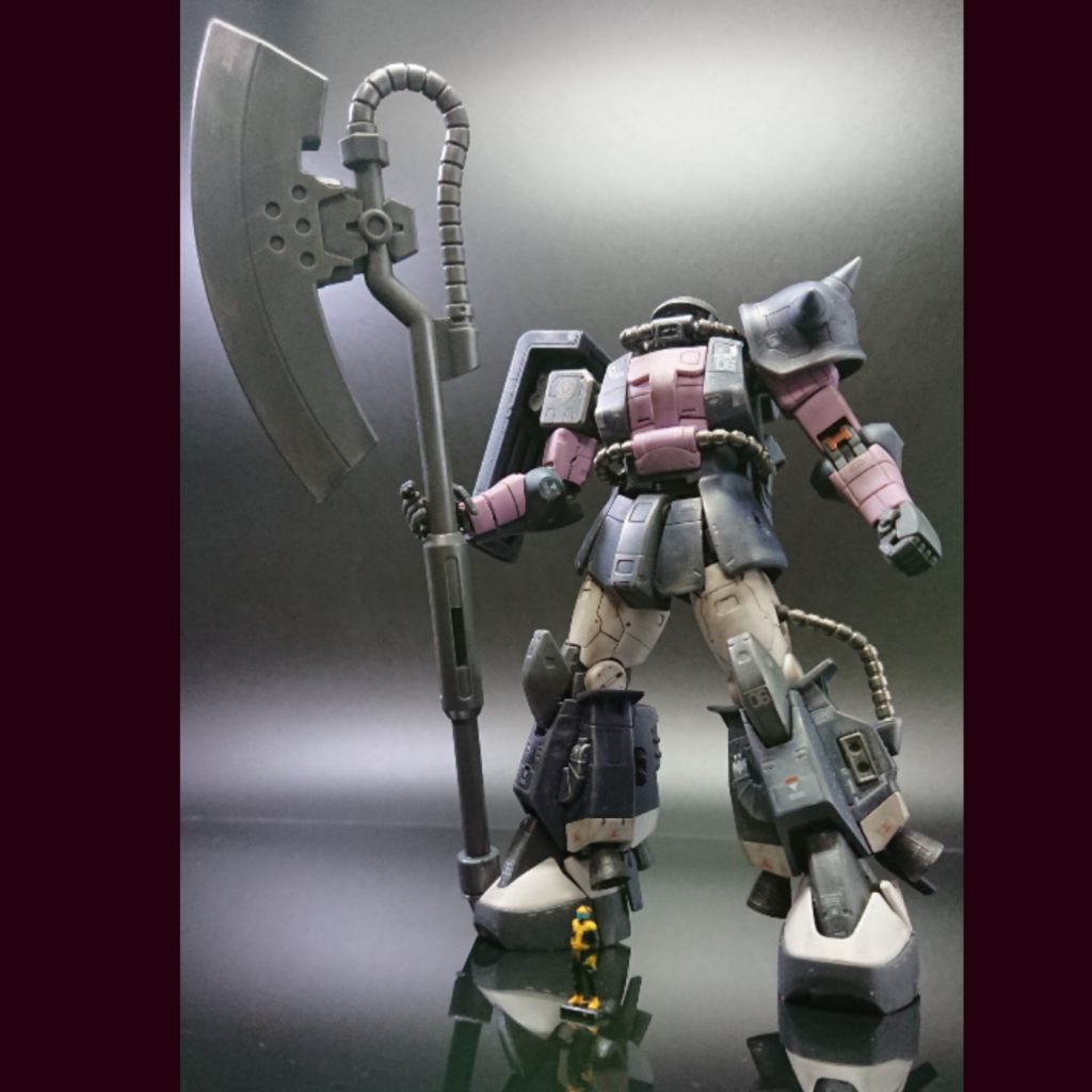 RG 黒い三連星専用ザクⅡ–5枚目/制作者：beginner_ghina