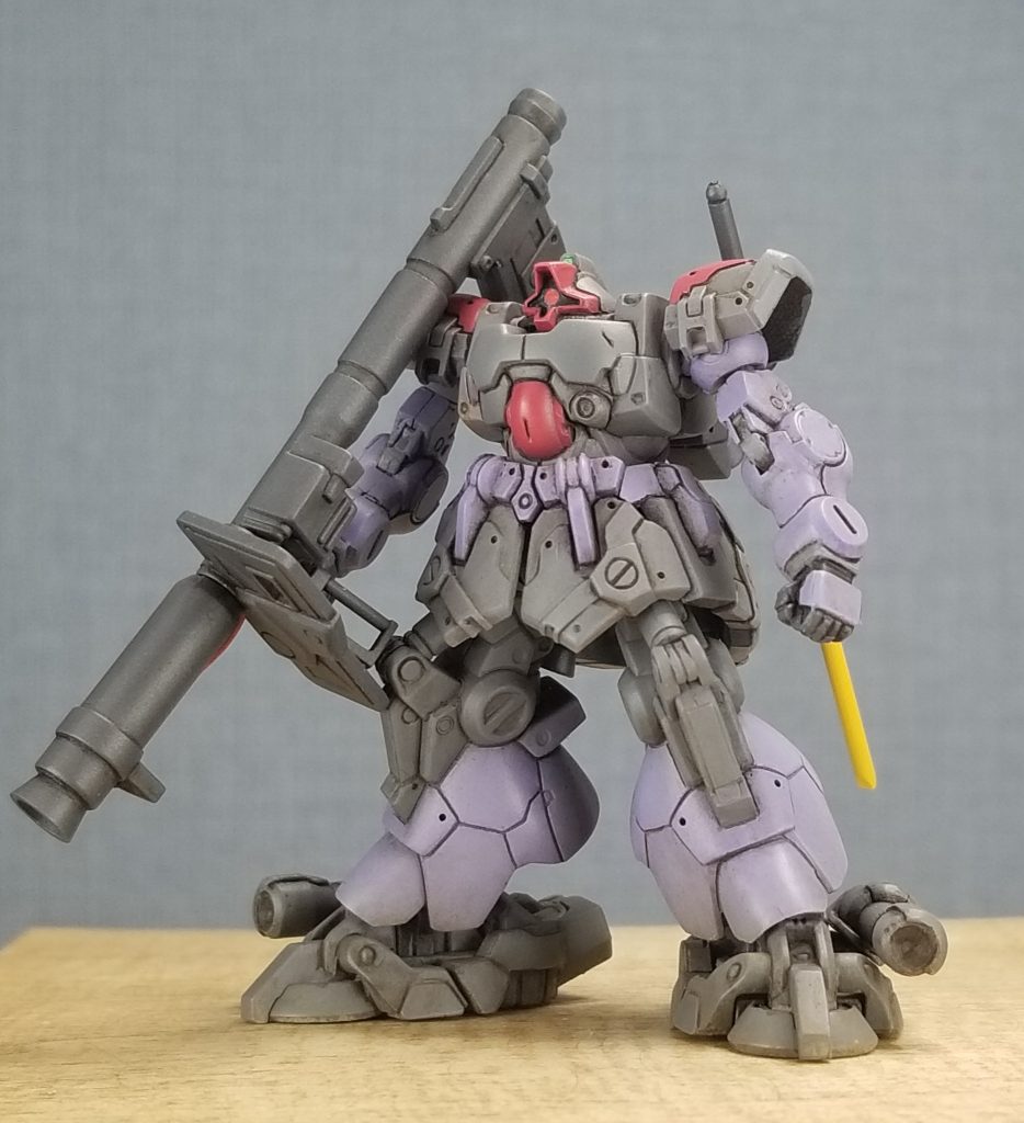 ディテール、プロポーションが素晴らしいので、シンプルに塗装しました。