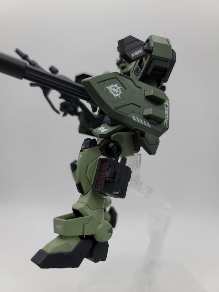 ジオン軍量産型MS ザク重装型(ヘビーアームズ)–8枚目/制作者：ひみつマウンテン