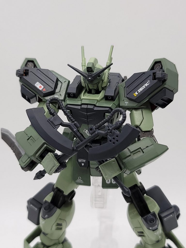 ジオン軍量産型MS ザク重装型(ヘビーアームズ)–2枚目/制作者：ひみつマウンテン