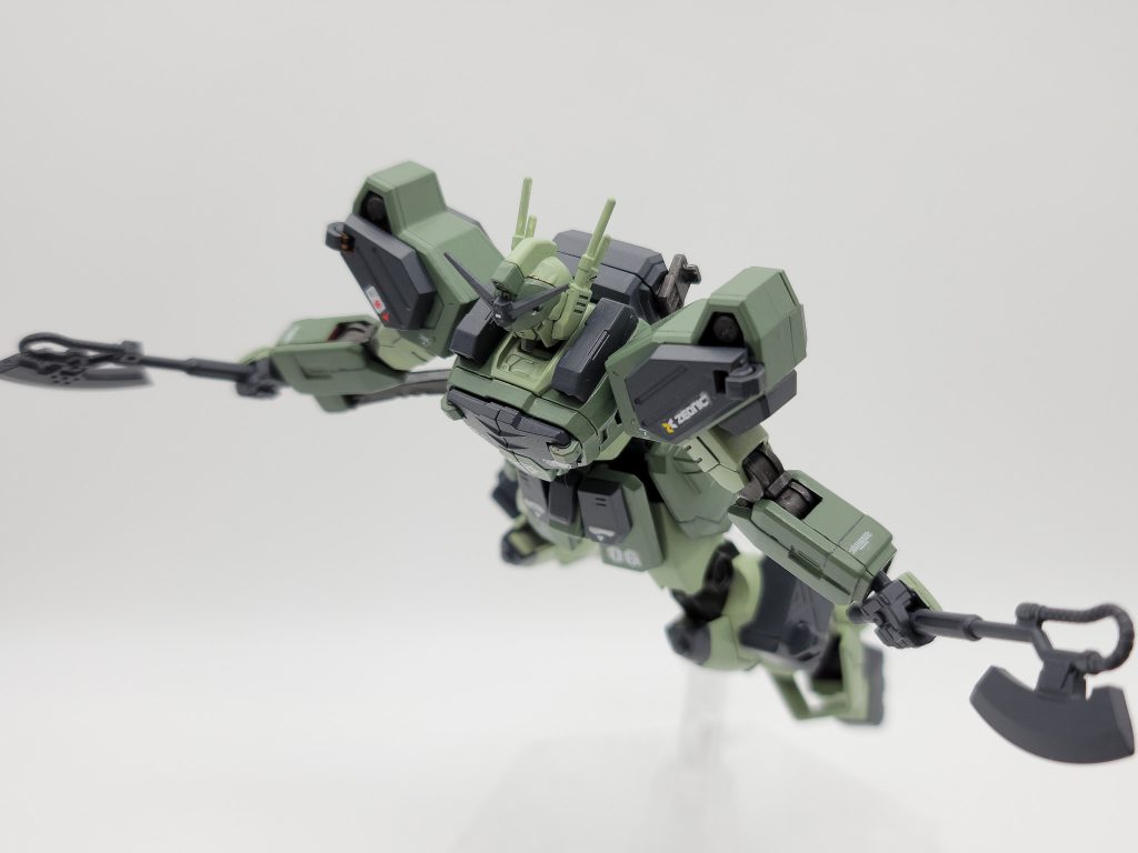 ジオン軍量産型MS ザク重装型(ヘビーアームズ)–3枚目/制作者：ひみつマウンテン
