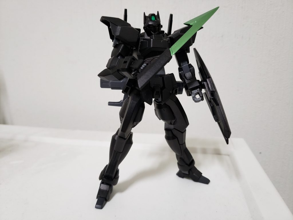 シグルブレイドは元々はメタリックレッドでしたが、メタリックイエローグリーンに塗装し直しました 