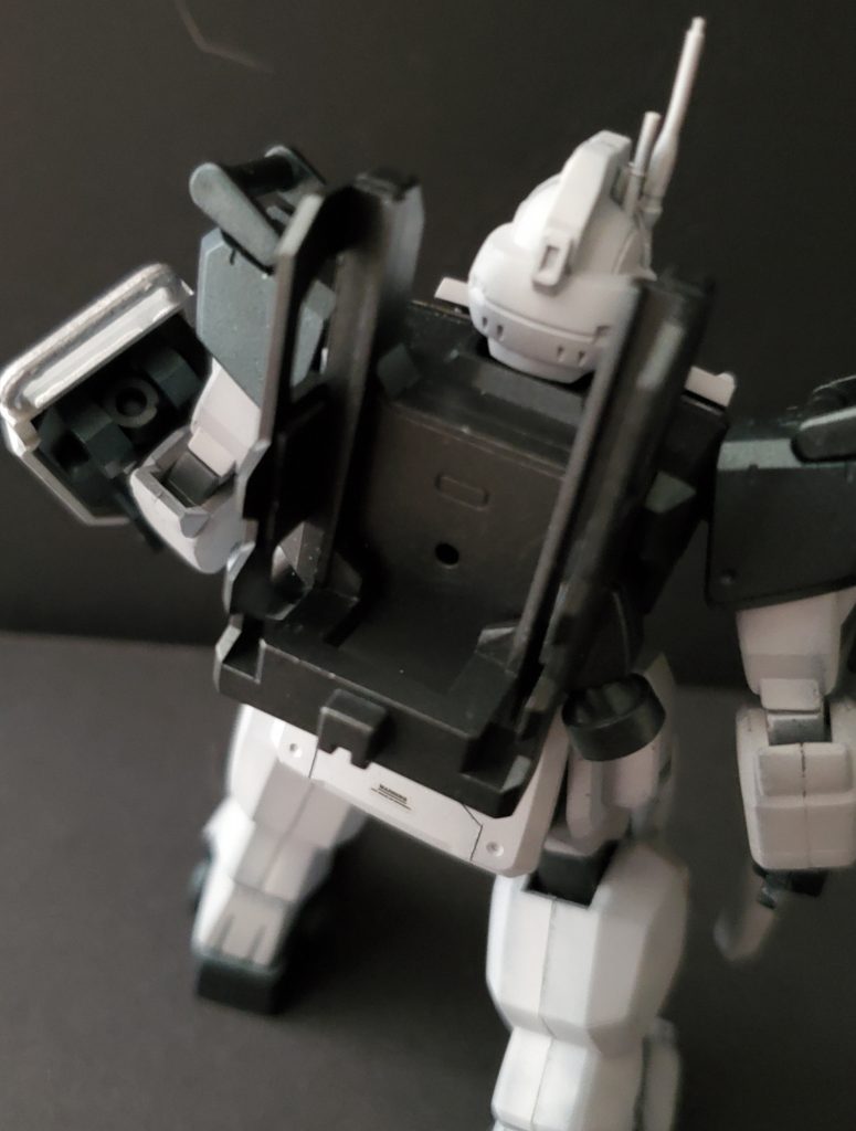 コア・ファイターを射出した状態。