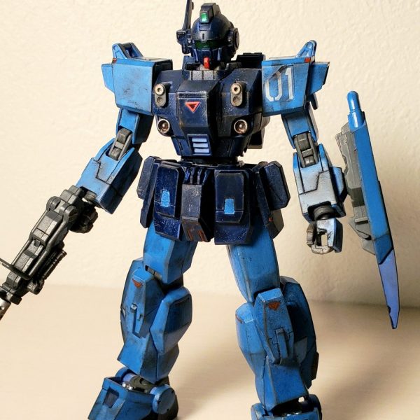 ブルーデスティニー1号機　ウェザリング