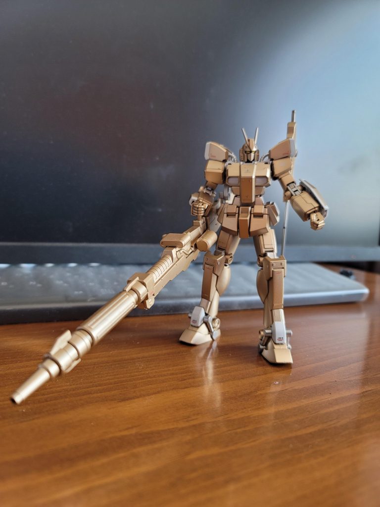 これだけの 長ものを サポートなしで 構えられるのは 良キットですねー