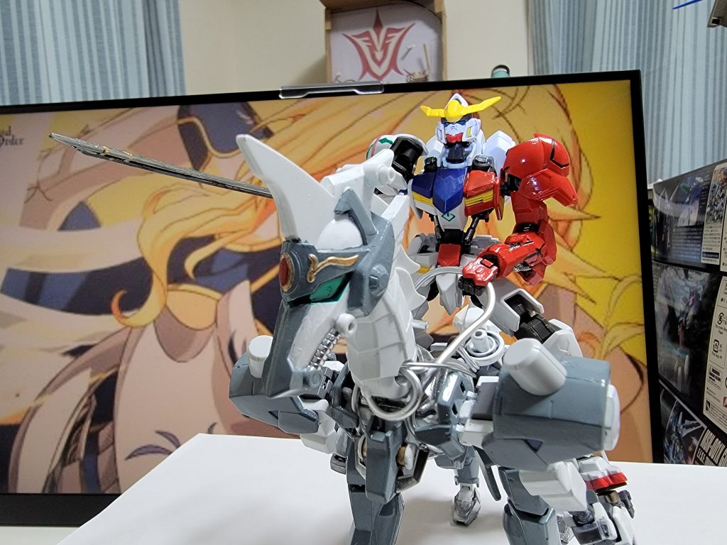 前回制作した、千子村正風バルバトスを乗せてみました。