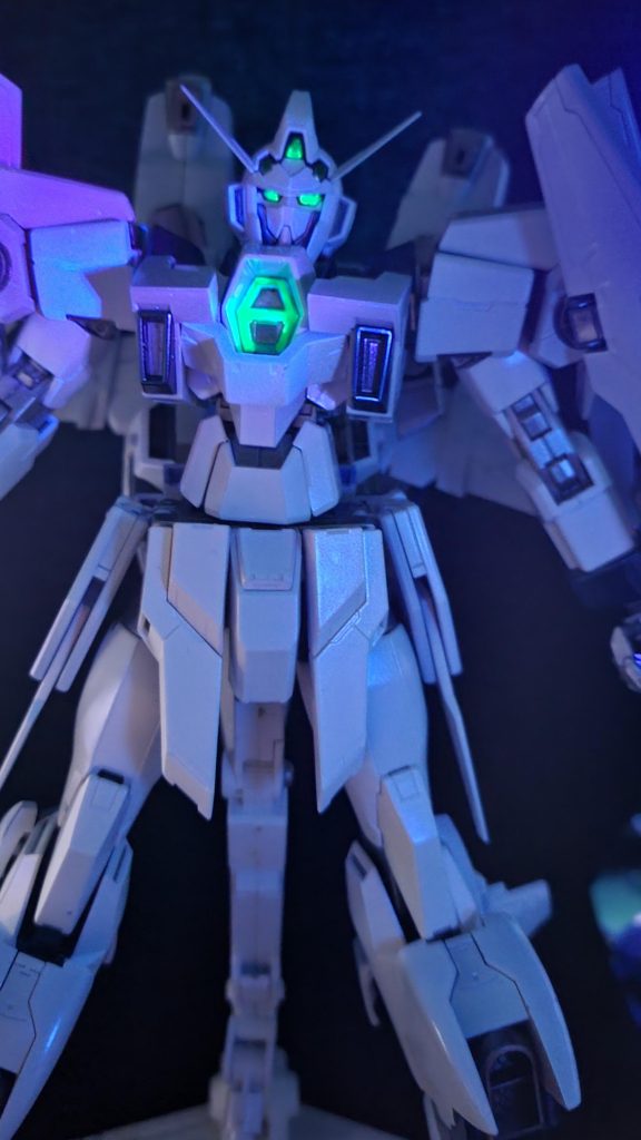 今回も蛍光塗料使ってみましたけど上の方忘れてますね。ちゃんとやらなきゃ