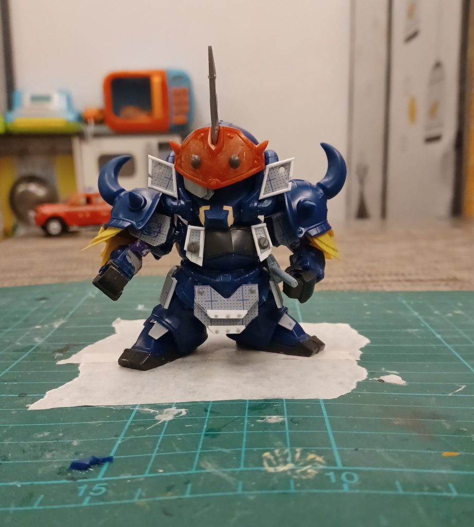 續九……我的百鬼夜行的第9個是水虎古夫(MS-07B)，網絡資訊水虎排行33–4枚目/制作者：@kcwong13002623