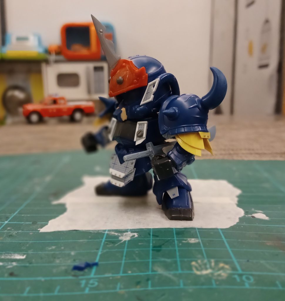 續九……我的百鬼夜行的第9個是水虎古夫(MS-07B)，網絡資訊水虎排行33–5枚目/制作者：@kcwong13002623