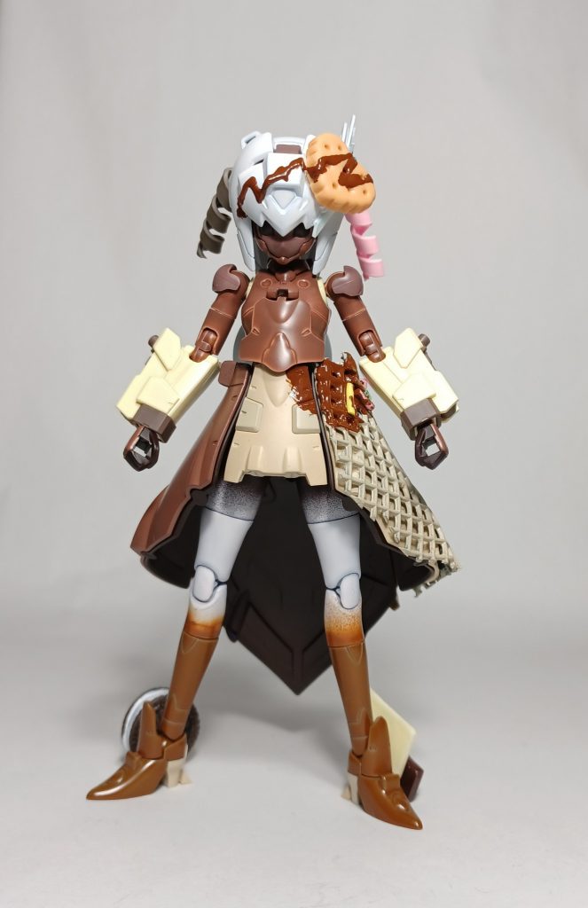 「モビルドール・サラ-チョコレートパフェエディション-」–2枚目/制作者:OREO(無彩+METALα)