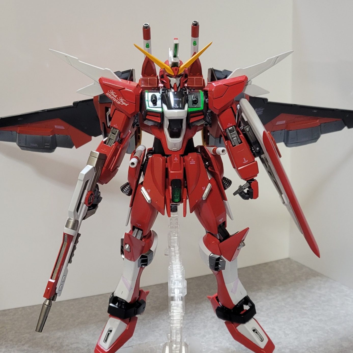 インフィニットジャスティス MG｜わっちさんのガンプラ作品｜GUNSTA 