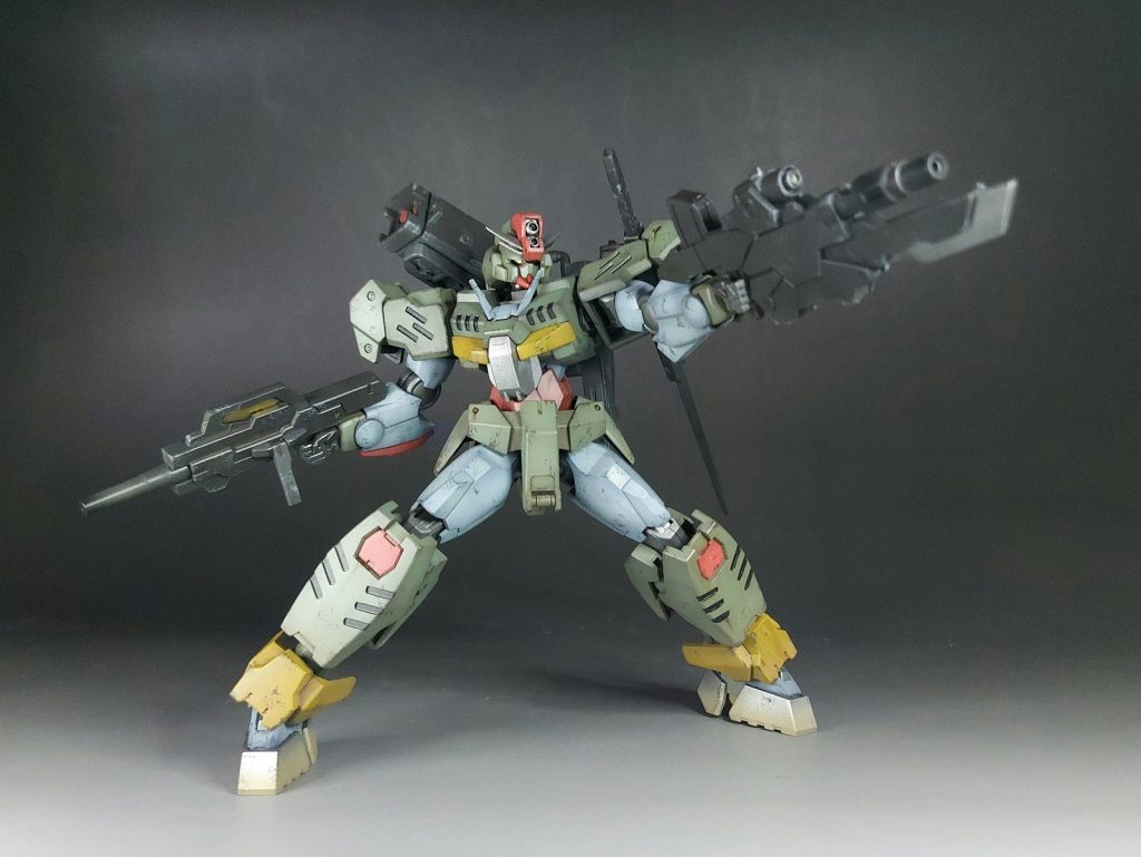 ガンダムダブルオーコマンドクアンタ–5枚目/制作者：Moki Plamo