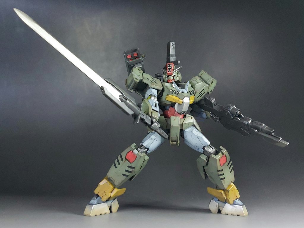 ガンダムダブルオーコマンドクアンタ–6枚目/制作者：Moki Plamo