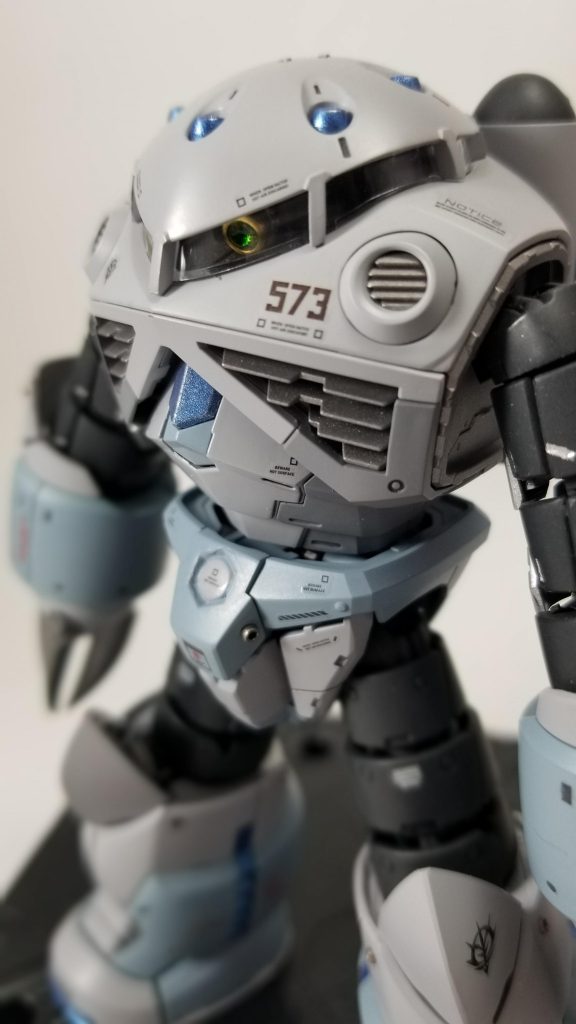 モノアイは実は100均でみつけた物‼️バリッと決まりました👍