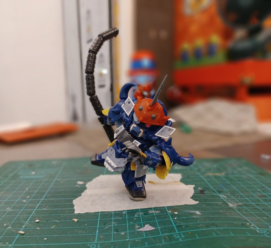 續九……我的百鬼夜行的第9個是水虎古夫(MS-07B)，網絡資訊水虎排行33–3枚目/制作者：@kcwong13002623