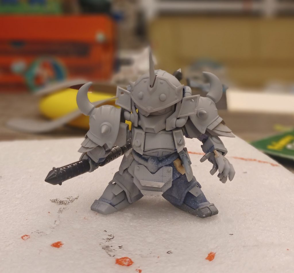 續九……我的百鬼夜行的第9個是水虎古夫(MS-07B)，網絡資訊水虎排行33–2枚目/制作者：@kcwong13002623