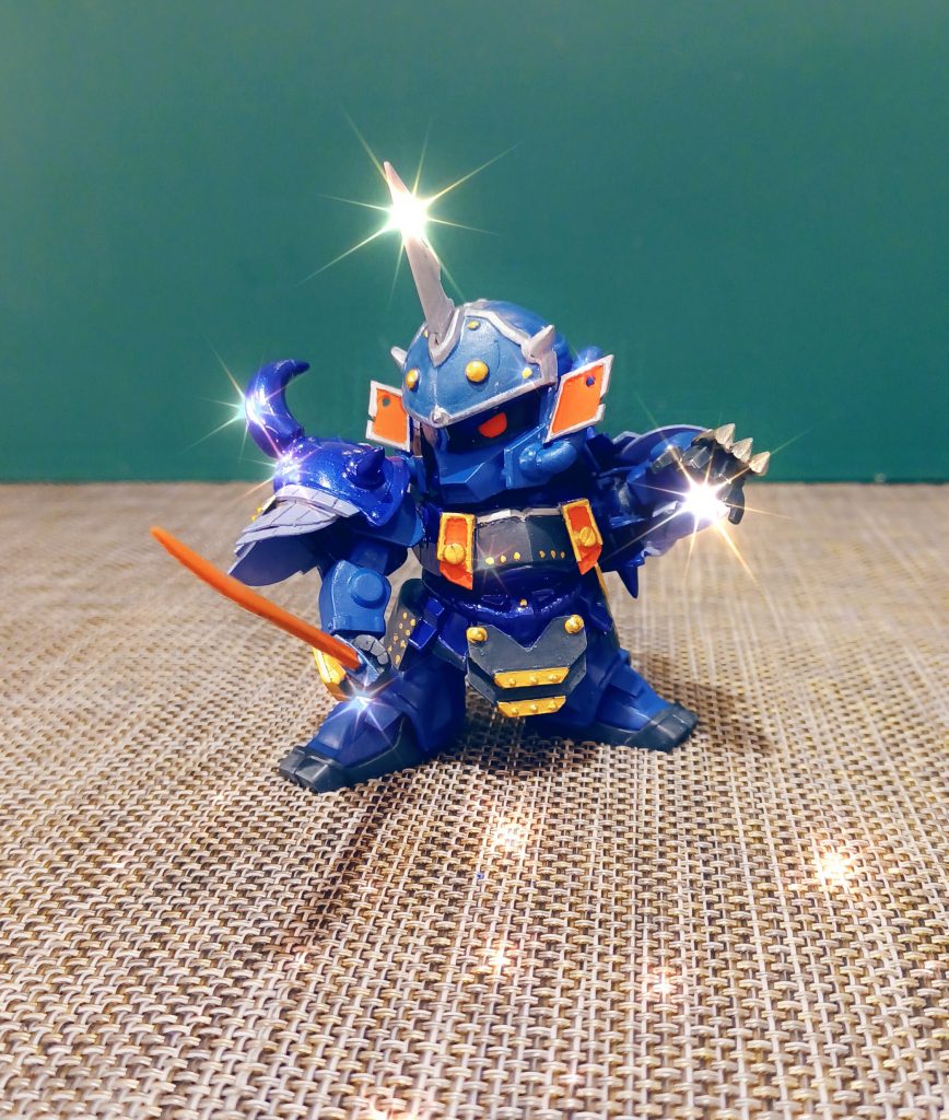 續九……我的百鬼夜行的第9個是水虎古夫(MS-07B)，網絡資訊水虎排行33–2枚目/制作者：@kcwong13002623